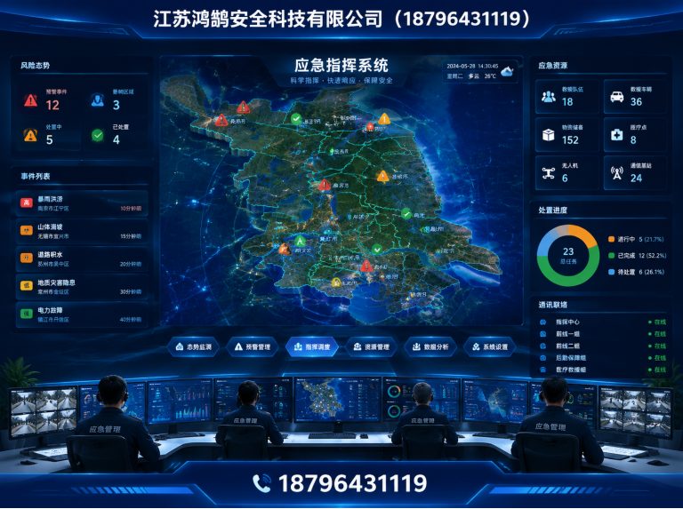 平顶山消防通信指挥展示图